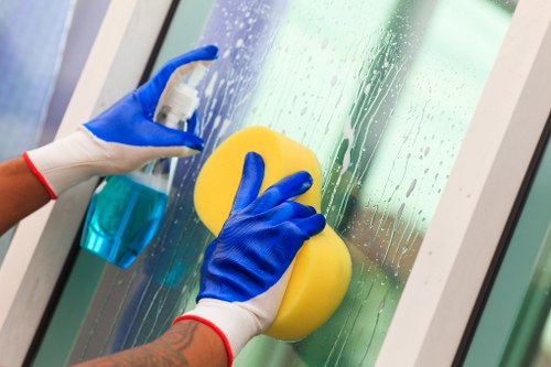Explanation of cookie categories on a carpet cleaning website