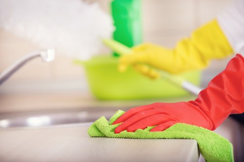 Screen-reader friendly website layout concept for carpet cleaners